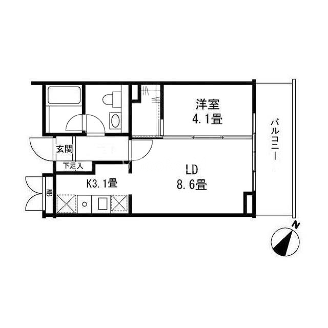 1LDK