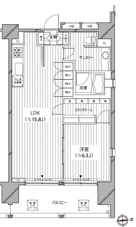 1LDK