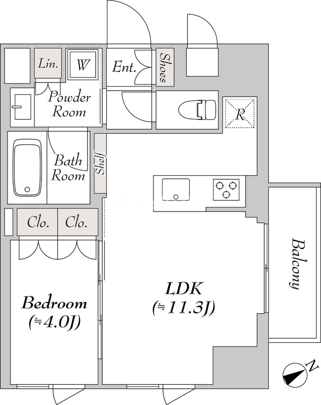 1LDK