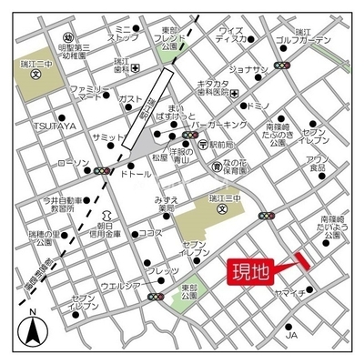 
						グランカーサ瑞江 マップ