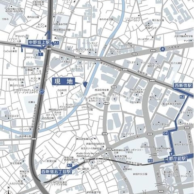 
						ルフォンプログレ中野坂上 マップ