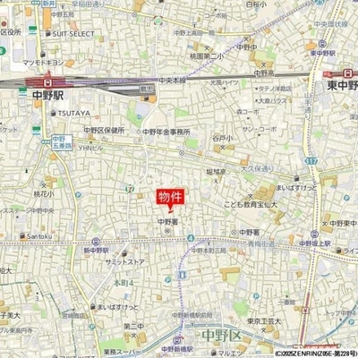 
						アレーロ新中野2 マップ