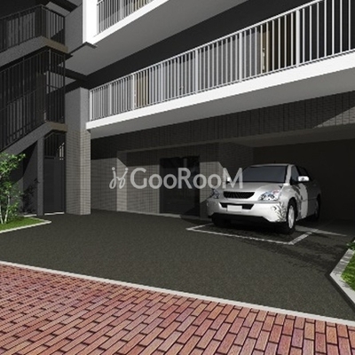 
						プレディアコート大森山王 駐車場