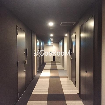 
						パークアクシス押上サウス  内廊下