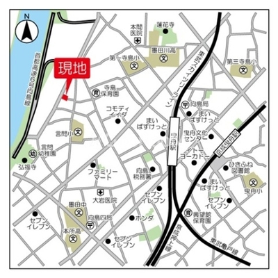 
						アルファコート曳舟２ マップ